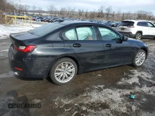 2023 BMW 3 Series 330i xDrive with VIN 3MW89FF09P8D76308, listed as a Copart auction lot 45942695 with 0 mi miles and Salvage Title. Bid and sale history available at carsss.com. Image 3.