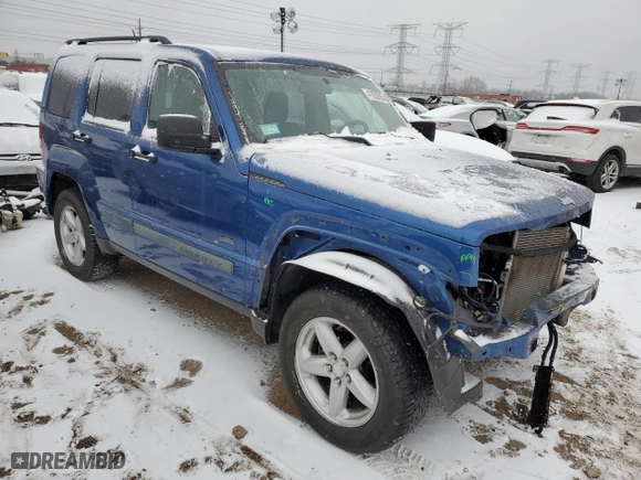 2009 Jeep Liberty Sport with VIN 1J8GN28K39W546201, listed as a Copart auction lot 41638765 with 125,210 mi miles and Salvage Title. Bid and sale history available at carsss.com. Image 4.
