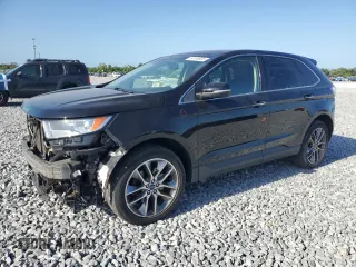 2017 Ford Edge Titanium z VIN 2FMPK4K95HBB10947, wystawiony jako Copart lot #54154905 z przebiegiem 127 408 mil mil oraz Szkody całkowita. Historia ofert i sprzedaży dostępna na DreamBid. Obrazek 1.