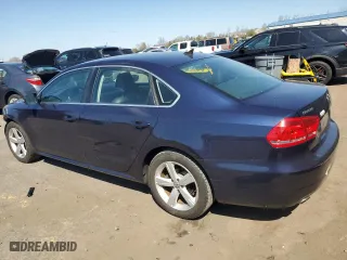 2015 Volkswagen Passat 1.8T Sport with VIN 1VWBT7A34FC012674, listed as a Copart auction lot 53389945 with 261,156 mi miles and Salvage Title. Bid and sale history available at carsss.com. Image 2.