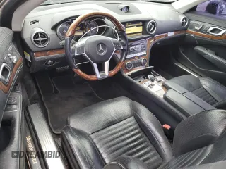 2013 Mercedes-Benz SL-Class SL 550 with VIN WDDJK7DAXDF004706, listed as a Copart auction lot 43739465 with 76,174 mi miles and Salvage Title. Bid and sale history available at carsss.com. Image 8.