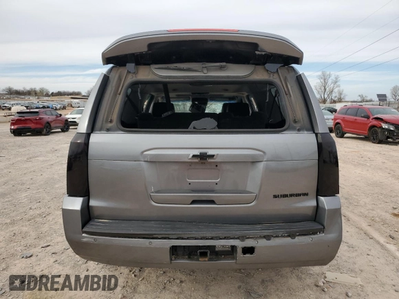 2015 Chevrolet Suburban LT with VIN 1GNSCJKC4FR263844, listed as a Copart auction lot 49231755 with Not provided miles and Salvage title. Bid and sale history available at DreamBid. Image 6.