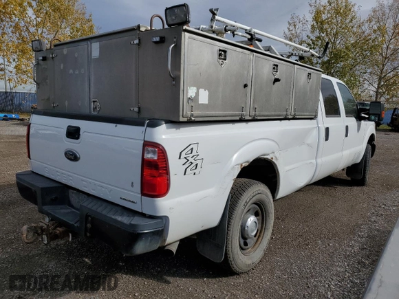 2015 Ford F-350 Platinum with VIN 1FT8W3B61FEB46956, listed as a Copart auction lot 71535414 with 249,677 mi miles and Salvage Title. Bid and sale history available at DreamBid. Image 3.