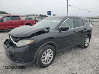 2016 Nissan Rogue S with VIN KNMAT2MT6GP602088, listed as a Copart auction lot 45219365 with 167,801 mi miles and Salvage Title. Bid and sale history available at carsss.com. Image 1.