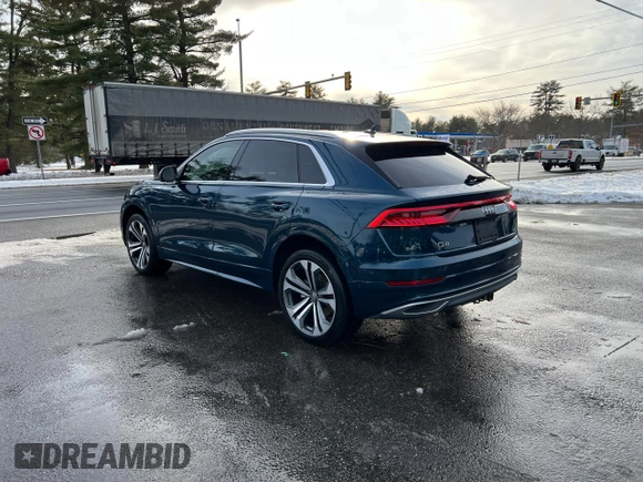 2019 Audi Q8 Prestige with VIN WA1CVAF13KD015103, listed as a Copart auction lot 44077095 with 151,460 mi miles and Clean title. Bid and sale history available at DreamBid. Image 3.