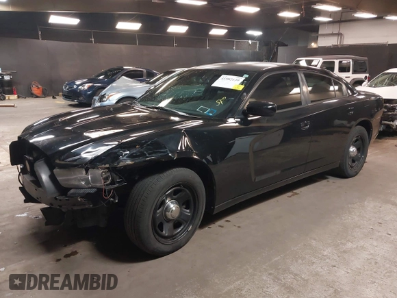 2012 Dodge Charger Police with VIN 2C3CDXAT6CH288100, listed as a IAAI auction lot 41982139 with 90,112 mi miles. Bid and sale history available at carsss.com. Image 18.