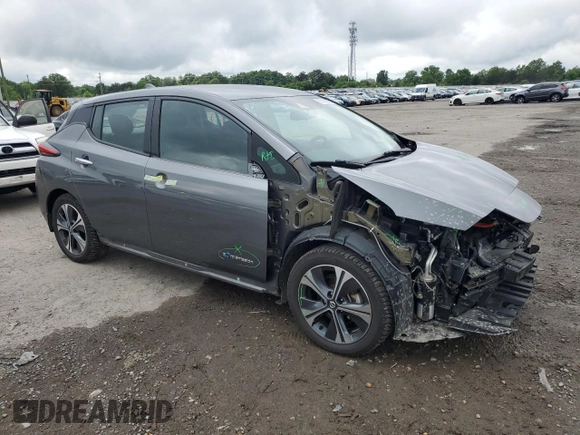 2019 Nissan LEAF SV z VIN 1N4AZ1CP1KC302364, wystawiony jako Copart lot #57148955 z przebiegiem 39 415 mil mil oraz Szkody całkowita. Historia ofert i sprzedaży dostępna na DreamBid. Obrazek 4.