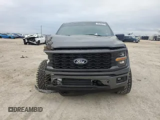 2024 Ford F-150 STX with VIN 1FTEW2K5XRKE95995, listed as a Copart auction lot 48203275 with 3,132 mi miles and Salvage Title. Bid and sale history available at carsss.com. Image 5.