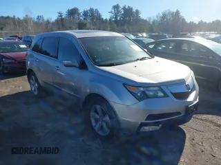 2011 Acura MDX Tech Pkg with VIN 2HNYD2H68BH549076, listed as a IAAI auction lot 41423548 with 213,636 mi miles. Bid and sale history available at carsss.com. Image 1.