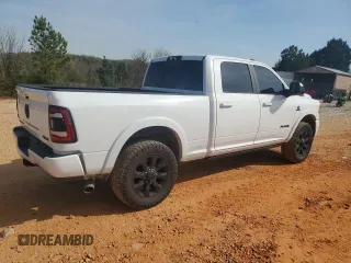 2022 Ram 2500 Limited with VIN 3C6UR5SL4NG339401, listed as a Copart auction lot 51105915 with 106,633 mi miles and Salvage title. Bid and sale history available at DreamBid. Image 3.