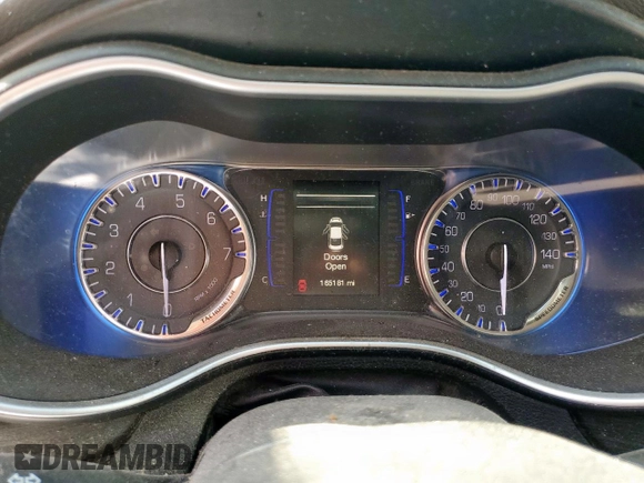 2015 Chrysler 200 Limited with VIN 1C3CCCAB1FN692324, listed as a Copart auction lot 61911005 with 165,181 mi miles and Salvage title. Bid and sale history available at DreamBid. Image 9.