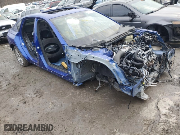 2022 Acura TLX Type S w/Performance Tire with VIN 19UUB7F9XNA001928, listed as a Copart auction lot 42342915 with 0 mi miles and Salvage Title. Bid and sale history available at carsss.com. Image 4.