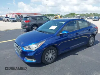 2019 Hyundai Accent SE with VIN 3KPC24A3XKE058361, listed as a IAAI auction lot 42345609 with 95,580 mi miles and . Bid and sale history available at DreamBid. Image 2.