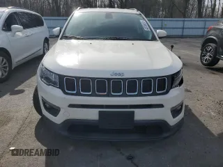 2019 Jeep Compass Latitude with VIN 3C4NJDBB1KT850900, listed as a Copart auction lot 48796895 with 53,121 mi miles and Salvage Title. Bid and sale history available at carsss.com. Image 5.