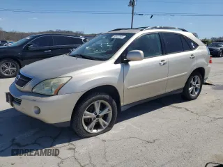 2006 Lexus RX 400h with VIN JTJGW31UX60004370, listed as a Copart auction lot 50452855 with Not provided miles and Clean title. Bid and sale history available at DreamBid. Image 1.