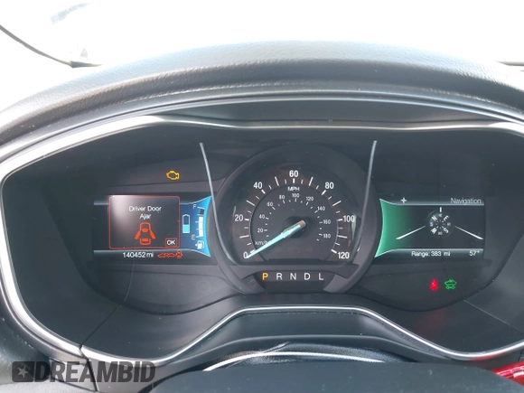 2017 Ford Fusion Titanium with VIN 3FA6P0SU0HR277268, listed as a IAAI auction lot 41798990 with 140,452 mi miles and . Bid and sale history available at DreamBid. Image 7.