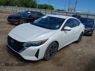 2024 Nissan Sentra SV with VIN 3N1AB8CV3RY214118, listed as a IAAI auction lot 42233641 with 17,074 mi miles and . Bid and sale history available at DreamBid. Image 2.