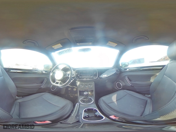 2012 Volkswagen Beetle 2.5L w/Sun/Sound/Nav PZEV with VIN 3VWHP7ATXCM647942, listed as a Copart auction lot 89161045 with 91,532 mi miles and Salvage Title. Bid and sale history available at carsss.com. Image 13.
