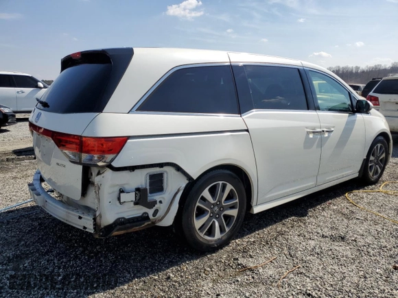 2014 Honda Odyssey Touring with VIN 5FNRL5H9XEB036821, listed as a Copart auction lot 49167125 with 169,472 mi miles and Salvage Title. Bid and sale history available at carsss.com. Image 3.