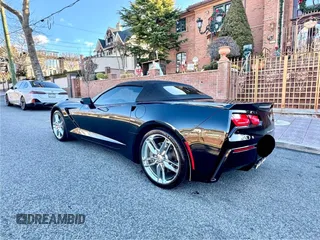 2019 Chevrolet Corvette 3LT with VIN 1G1YF3D73K5117449, listed as a Copart auction lot 87556195 with 53,655 mi miles and Salvage Title. Bid and sale history available at carsss.com. Image 3.