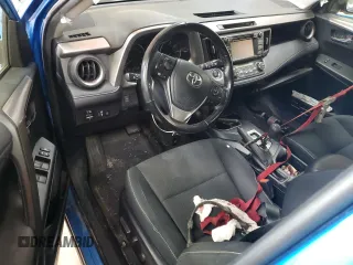 2018 Toyota RAV4 XLE with VIN JTMRFREV2JD234746, listed as a Copart auction lot 52576205 with 0 mi miles and Salvage Title. Bid and sale history available at carsss.com. Image 8.