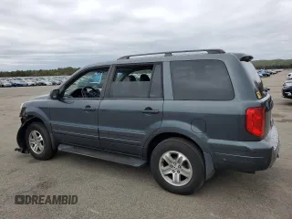 2005 Honda Pilot EX-L z VIN 2HKYF18735H551087, wystawiony jako Copart lot #53953665 z przebiegiem Nie podano mil oraz Szkoda całkowita • Salvage title. Historia ofert i sprzedaży dostępna na DreamBid. Obrazek 2.