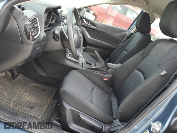 2014 Mazda 3 i Sport with VIN JM1BM1K72E1203342, listed as a Copart auction lot 78787214 with 130,127 mi miles and Salvage Title. Bid and sale history available at DreamBid. Image 7.