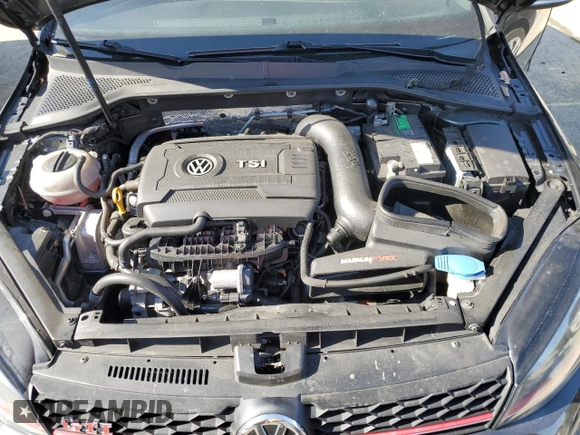 2017 Volkswagen Golf GTI S with VIN 3VW547AU9HM012268, listed as a Copart auction lot 45974655 with 84,470 mi miles and Salvage Title. Bid and sale history available at carsss.com. Image 11.