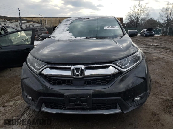 2019 Honda CR-V EX-L with VIN 7FARW2H80KE020088, listed as a Copart auction lot 42612335 with 38,384 mi miles and Salvage Title. Bid and sale history available at carsss.com. Image 5.
