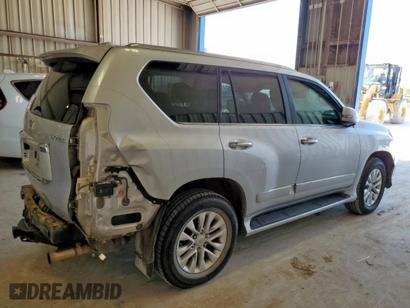 2014 Lexus GX 460 with VIN JTJBM7FXXE5069179, listed as a Copart auction lot 61055175 with 222,692 mi miles and Salvage title. Bid and sale history available at DreamBid. Image 3.