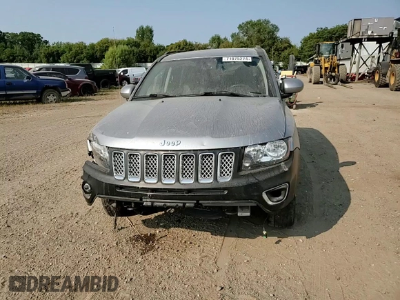 2016 Jeep Compass High Altitude Edition with VIN 1C4NJCEA1GD800850, listed as a Copart auction lot 71075274 with 103,091 mi miles and Clean Title. Bid and sale history available at carsss.com. Image 11.