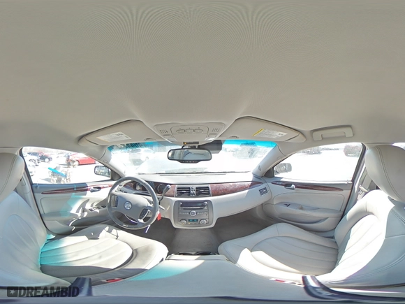 2009 Buick Lucerne CXL-3 with VIN 1G4HD57M19U138192, listed as a Copart auction lot 46449325 with 35,199 mi miles and Salvage Title. Bid and sale history available at carsss.com. Image 12.