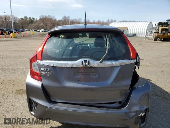 2015 Honda Fit EX-L with VIN 3HGGK5H81FM713254, listed as a Copart auction lot 51548545 with 103,474 mi miles and Salvage Title. Bid and sale history available at carsss.com. Image 6.