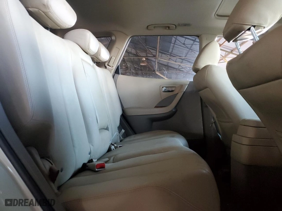 2007 Nissan Murano S with VIN JN8AZ08T27W502366, listed as a Copart auction lot 51019105 with 70,502 mi miles and Salvage Title. Bid and sale history available at carsss.com. Image 10.