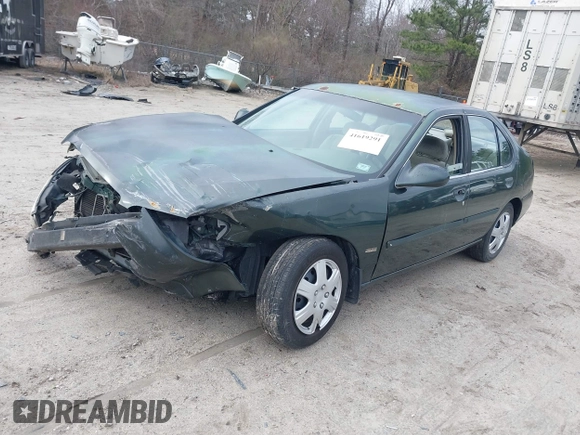 2001 Nissan Altima GXE with VIN 1N4DL01D81C149403, listed as a IAAI auction lot 41619291 with 317,984 mi miles. Bid and sale history available at carsss.com. Image 2.