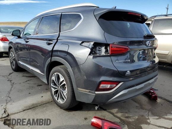 2020 Hyundai Santa Fe Limited with VIN 5NMS5CAA6LH193469, listed as a Copart auction lot 64359192 with 5,524 mi miles. Bid and sale history available at carsss.com. Image 3.