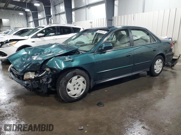 2002 Honda Accord LX z VIN 1HGCG16442A043585, wystawiony jako Copart lot #74481474 z przebiegiem 223 446 mil mil oraz Szkoda całkowita • Salvage title. Historia ofert i sprzedaży dostępna na DreamBid. Obrazek 1.