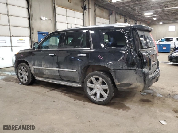 2019 Cadillac Escalade Premium Luxury with VIN 1GYS4CKJ1KR280234, listed as a Copart auction lot 88693985 with 94,924 mi miles and Salvage Title. Bid and sale history available at carsss.com. Image 2.