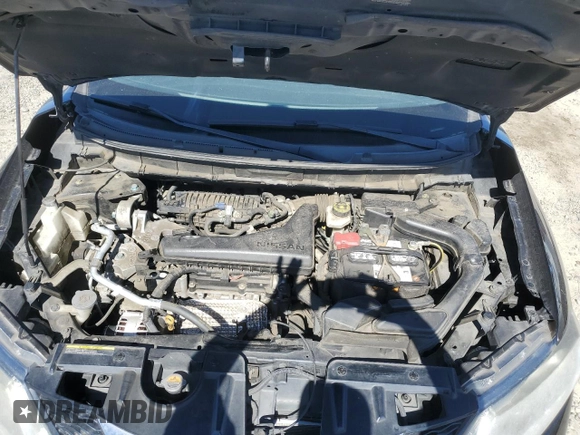 2015 Nissan Rogue S with VIN KNMAT2MT7FP578544, listed as a Copart auction lot 48257265 with 209,632 mi miles and Salvage Title. Bid and sale history available at DreamBid. Image 12.