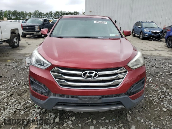 2016 Hyundai Santa Fe z VIN 5XYZTDLB7GG373317, wystawiony jako Copart lot #60394965 z przebiegiem 153 219 mil mil oraz Czysty tytuł • Clean title. Historia ofert i sprzedaży dostępna na DreamBid. Obrazek 5.