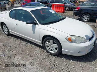 2006 Chevrolet Monte Carlo with VIN 2G1WN151069360217, listed as a IAAI auction lot 42607093 with 219,645 mi miles and . Bid and sale history available at DreamBid. Image 1.