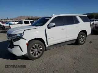 2023 Chevrolet Tahoe LS with VIN 1GNSCMKD7PR407530, listed as a Copart auction lot 73616884 with 11,871 mi miles and Salvage title. Bid and sale history available at DreamBid. Image 1.