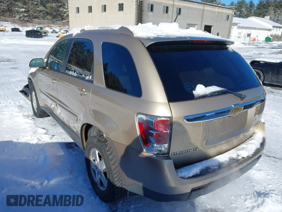 2007 Chevrolet Equinox LT with VIN 2CNDL73F676074568, listed as a IAAI auction lot 41365607 with 108,091 mi miles. Bid and sale history available at carsss.com. Image 3.