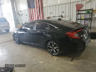 2019 Honda Civic Si with VIN 2HGFC1E55KH705260, listed as a Copart auction lot 51404525 with 79,528 mi miles and Salvage Title. Bid and sale history available at DreamBid. Image 2.