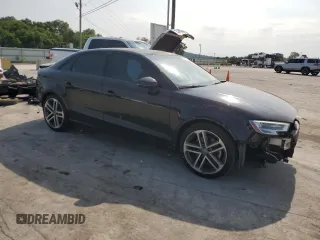 2017 Audi A3 Sedan Premium with VIN WAUB8GFF0H1020712, listed as a Copart auction lot 56914544 with 64,628 mi miles. Bid and sale history available at carsss.com. Image 4.