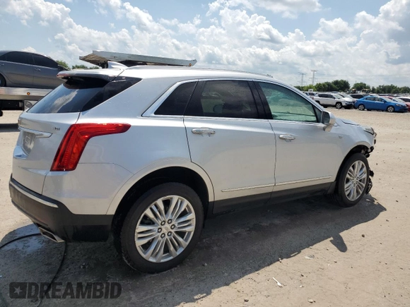 2019 Cadillac XT5 Premium Luxury AWD with VIN 1GYKNFRS1KZ188389, listed as a Copart auction lot 62096385 with 66,605 mi miles and Salvage title. Bid and sale history available at DreamBid. Image 3.