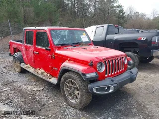 2020 Jeep Gladiator Overland with VIN 1C6HJTFG6LL103360, listed as a IAAI auction lot 41619692 with 1 mi miles. Bid and sale history available at carsss.com. Image 6.