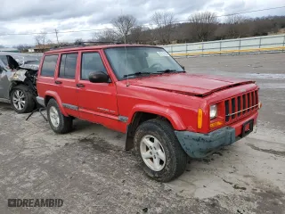 2000 Jeep Cherokee Police with VIN 1J4FF48S3YL110082, listed as a Copart auction lot 87213104 with 145,486 mi miles and Clean Title. Bid and sale history available at carsss.com. Image 4.