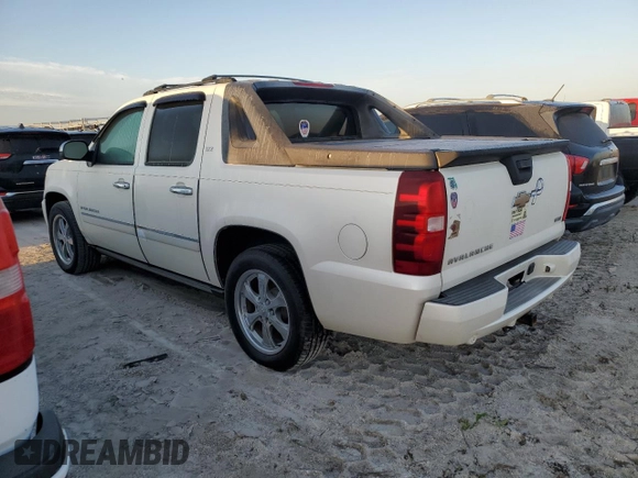2010 Chevrolet Avalanche LTZ with VIN 3GNVKGE01AG262602, listed as a Copart auction lot 75696044 with Not Provided miles and Non Repairable. Bid and sale history available at DreamBid. Image 2.