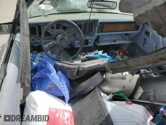1983 Ford Mustang GT with VIN 1FABP27F3DF219165, listed as a Copart auction lot 48879475 with Not provided miles and Salvage title. Bid and sale history available at DreamBid. Image 8.